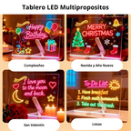 Pizarra LED para Dibujar Mantiene a tu hijo entretenido sin celular y estimula su creatividad