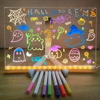 Pizarra LED para Dibujar Mantiene a tu hijo entretenido sin celular y estimula su creatividad